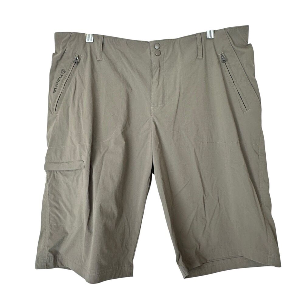 Merrell Shorts Women Size 16 Nylon Spandex Cargo Gorpcore Camping Outdoor Hiking